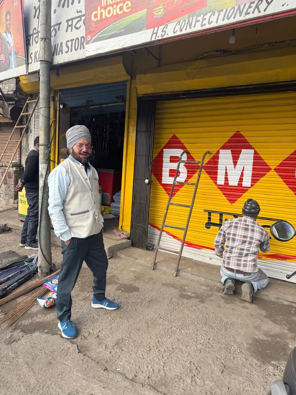 Storefront Shutter Painting - SVR Advertising Shop Painting & Branding